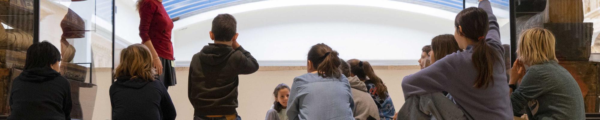 Visite guidée dans salle Egypte