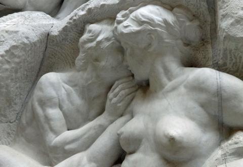 Human Passions by Jef Lambeaux (detail)