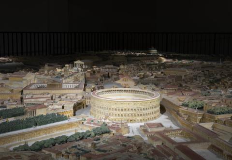 Maquette van Rome