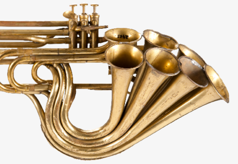 Trompette à pistons - Adolphe Sax, Paris, 1869