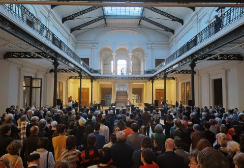 vernissage dans le Grand Narthex