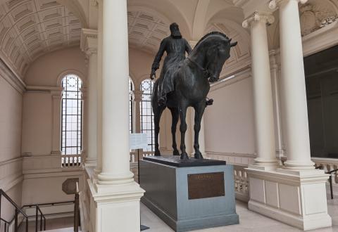 equestrian statue of Leopold II