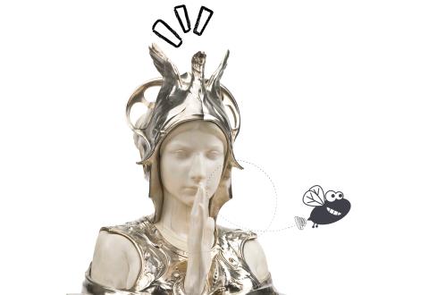 le sphynx mystérieux et la Mouche