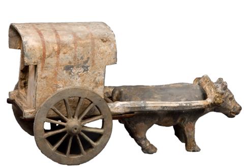 Char à bœufs/Ossenwagen/Ox cart