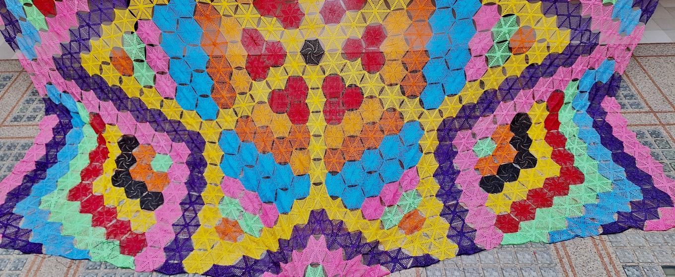 Cielo Tejido is the work of a colective of women weavers in Etzatlán, State of Jalisco, Mexico