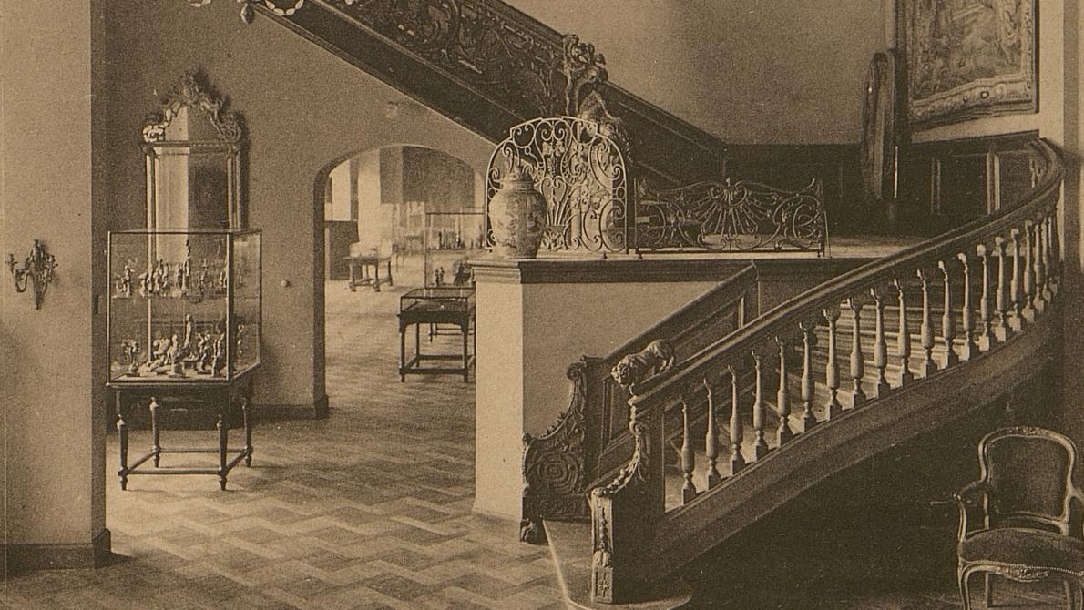 photo d'archive d'une salle du Musée