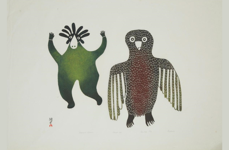 Kingmeata Etidlooie, Shaman's dream, 1969