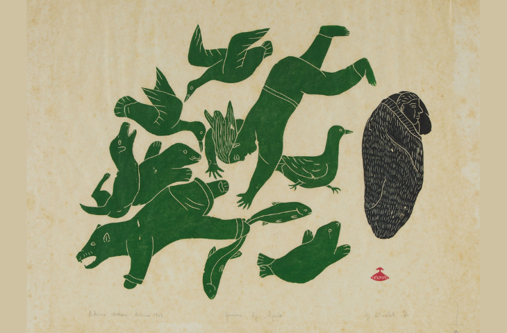 Mona Ohoveluk, Haunted by spirits, 1967