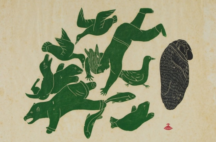 Mona Ohoveluk, Haunted by spirits, 1967