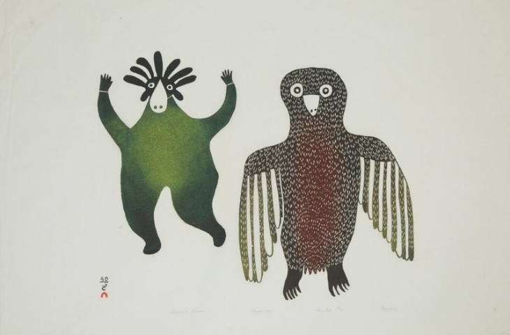 Kingmeata Etidlooie, Shaman's dream, 1969